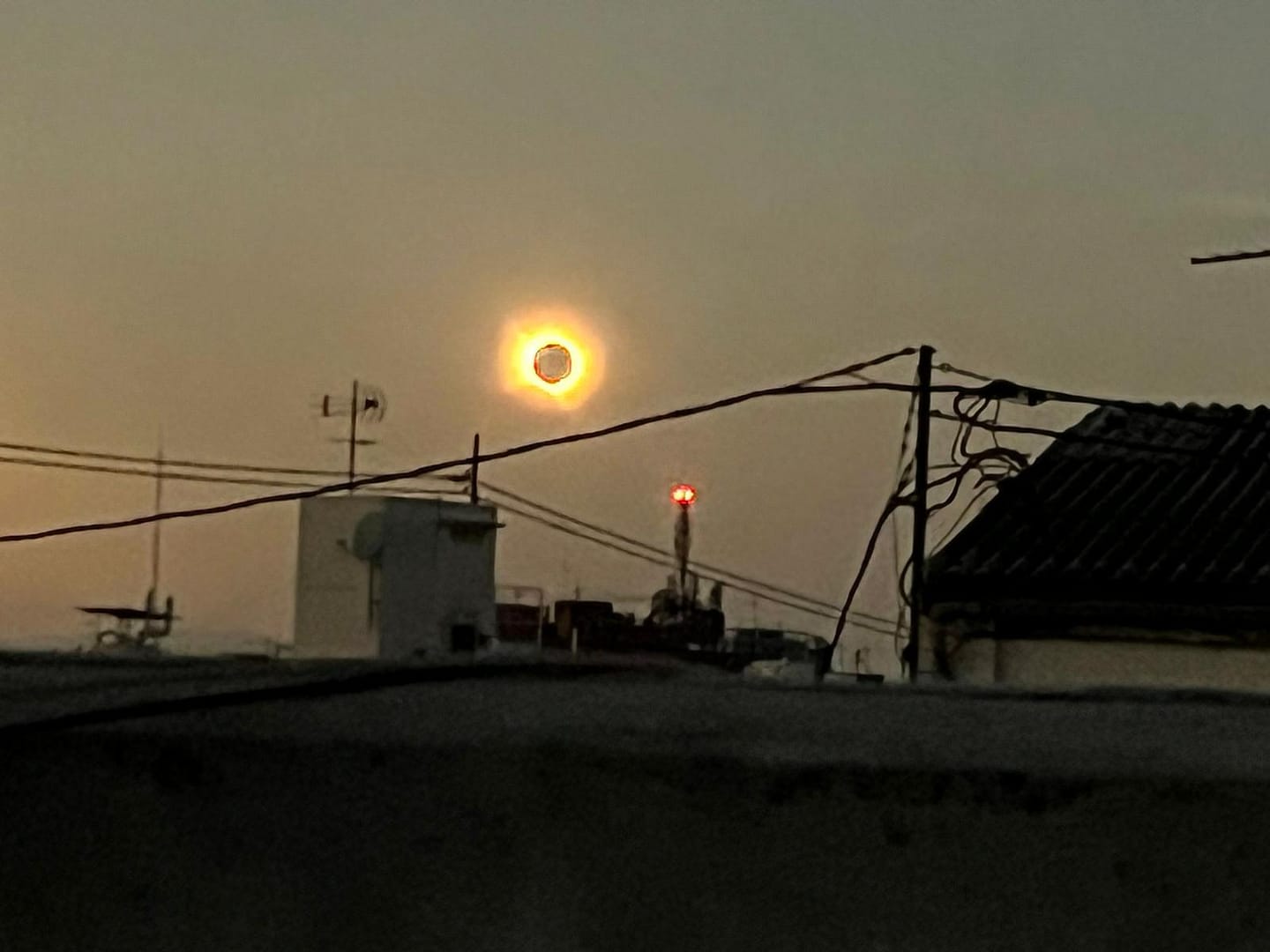 The sun hidden behind the moon, 12 August 2026